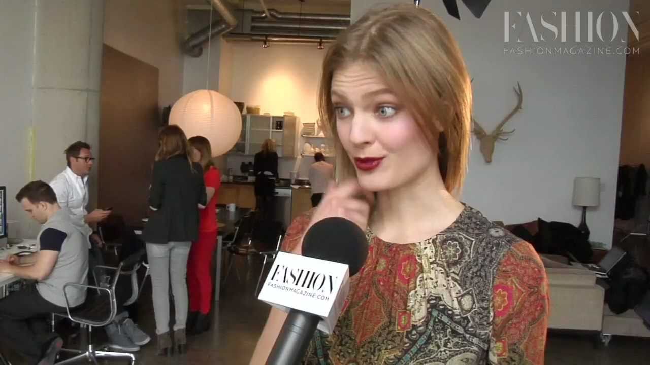 Behind the shoot: Constance Jablonski for Holt Renfrew (exclusive)