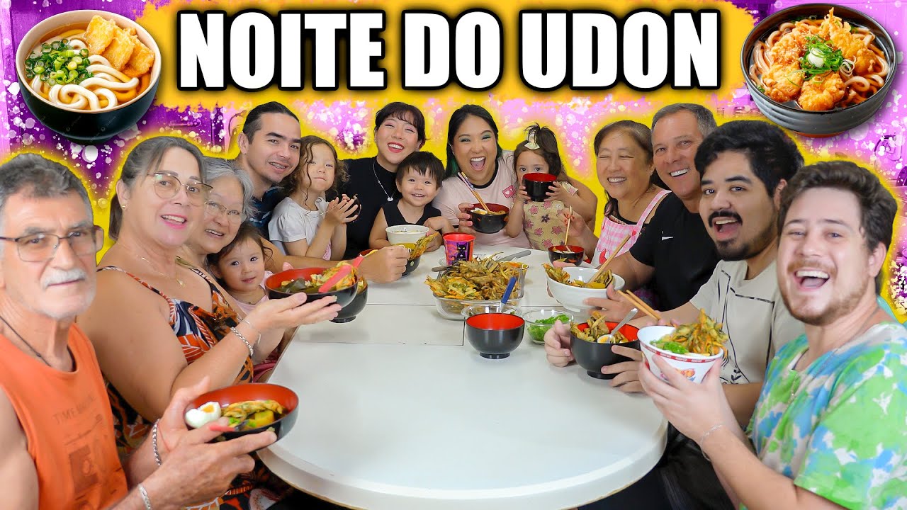 NOITE DO UDON EM FAM&Iacute;LIA | Blog das irm&atilde;s