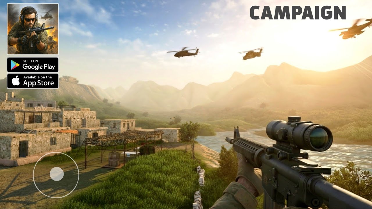 New FPS (Story Mode) Android Game | Black Strike - Campaign Gameplay