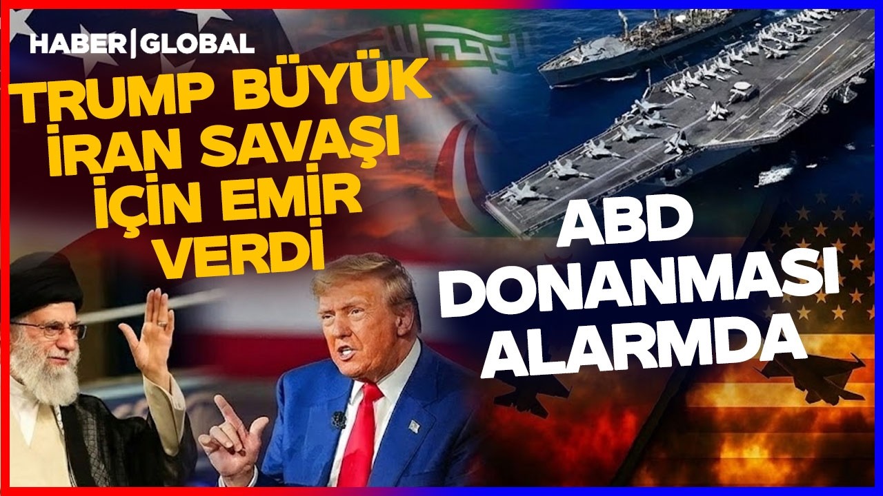 Trump İran Savaşına Karar Verdi! 2.Uçak Gemisini Yolladı Rejim Değişecek Diyerek Saldırıya Geçti