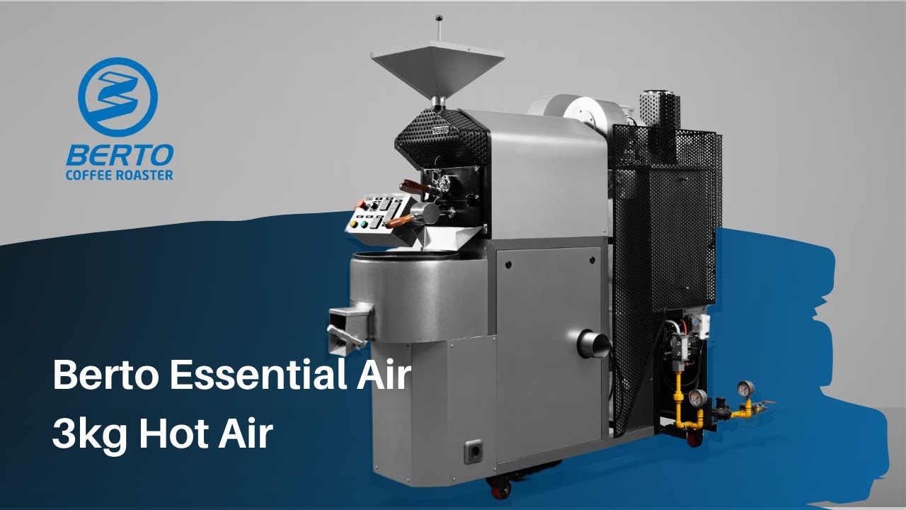 BERTO ESSENTIAL AIR 3KG HOT AIR ROASTER - Seasoning session