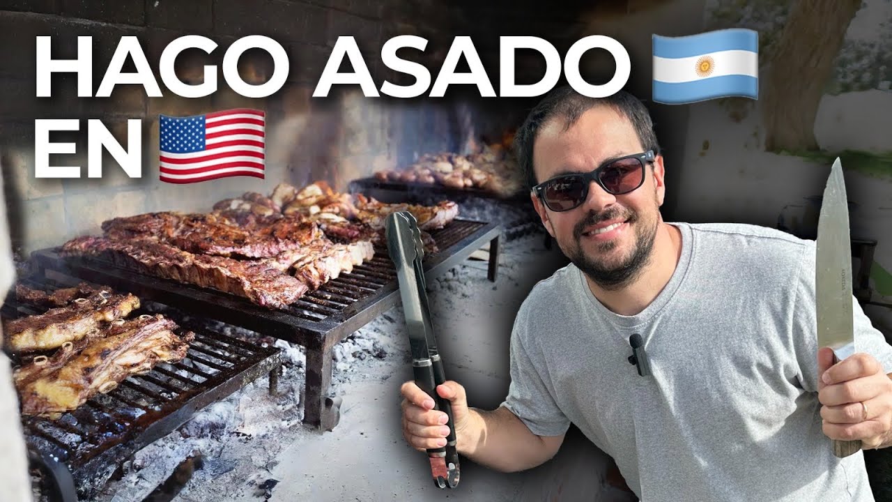 ¿Cuánto sale un ASADO argentino en ESTADOS UNIDOS? Probamos CARNE de USA y comparamos