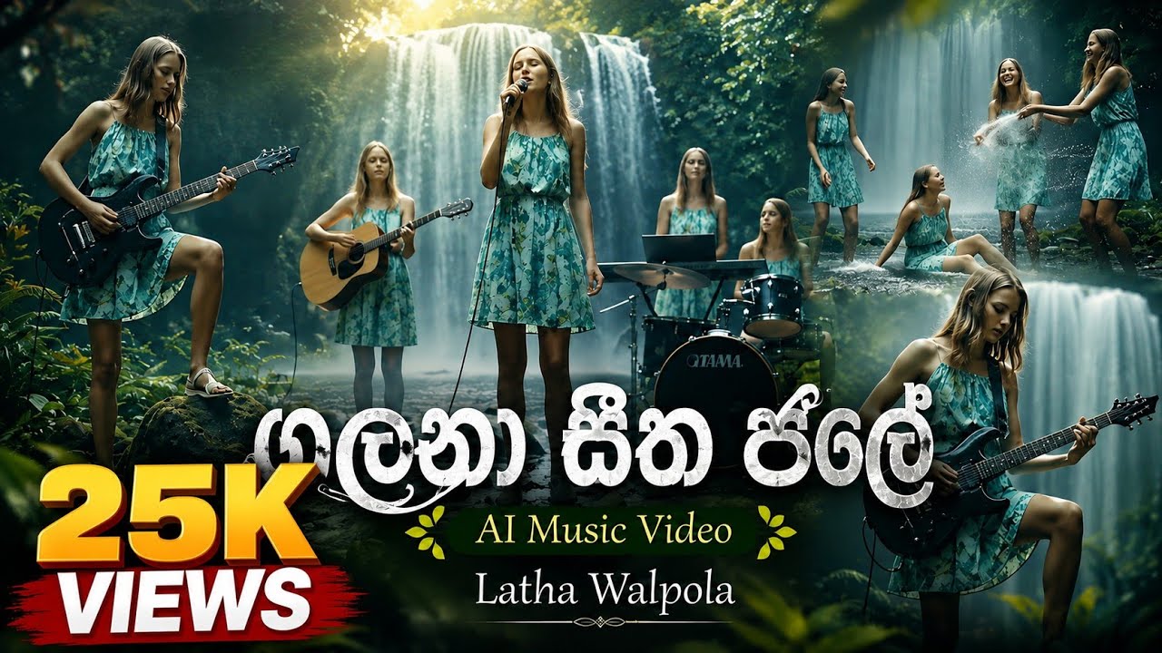 Galana seetha jale | Latha Walpola | Cover Song Rock San 2025