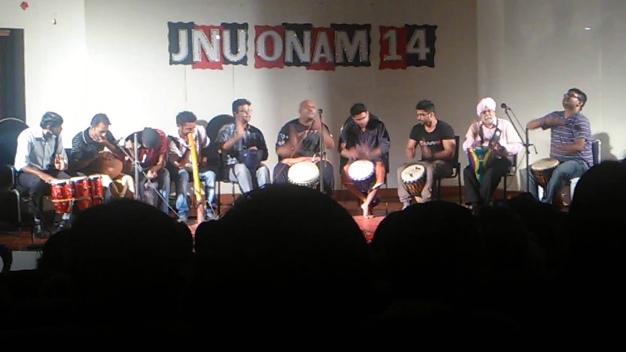 Jnu onam 2014 musical saga