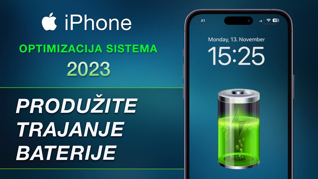 iPhone | Produzite Trajanje Baterije | Optimizacija Sistema
