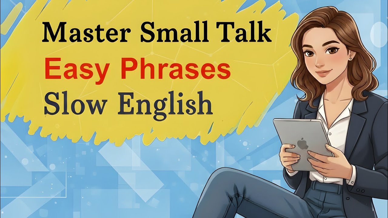 Slow English Conversation Practice: Master Small Talk & Speaking Confidence