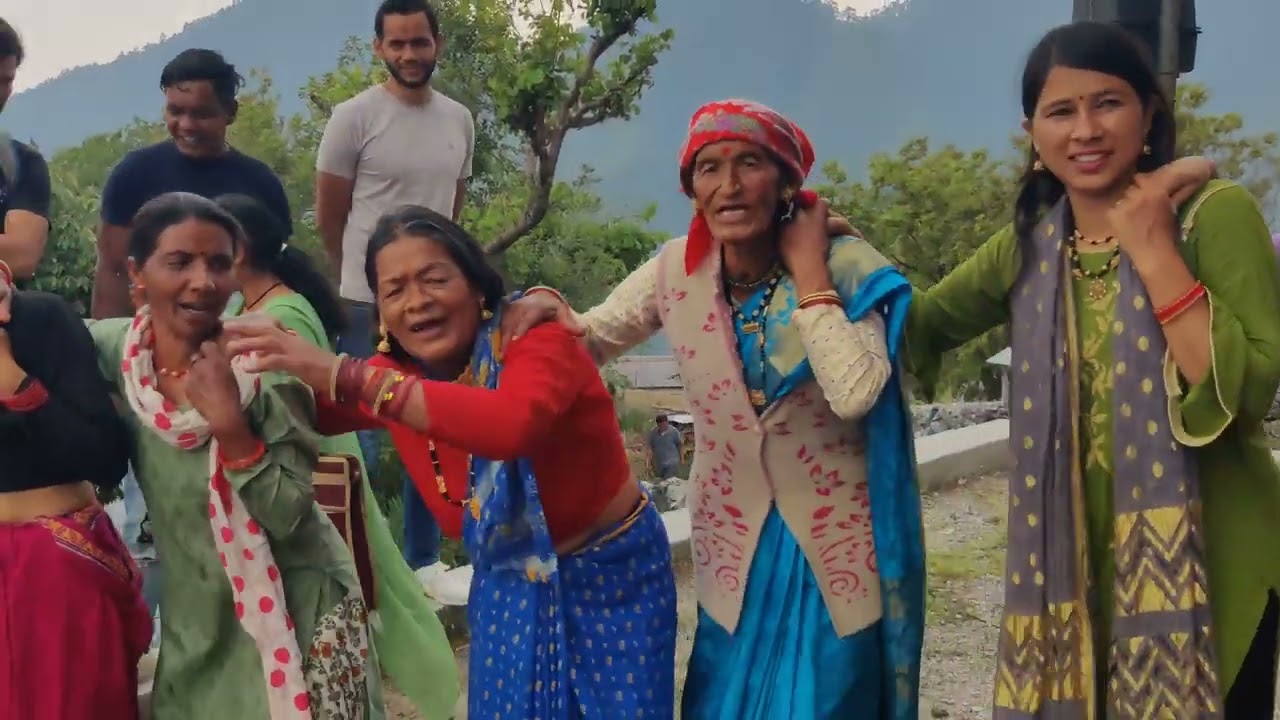 Kumauni Jhoda Chachari | Maa Kaali Mandir || Uttarakhand Folk || Thangdhar| 2023