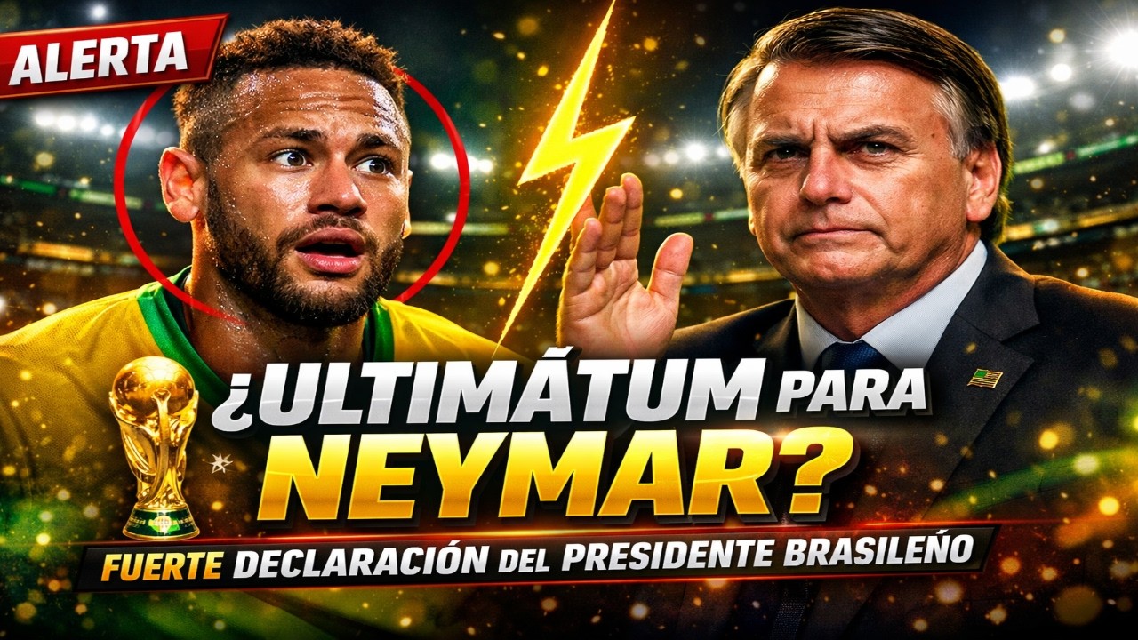 El presidente de Brasil habla claro: ¿Neymar tiene su lugar asegurado?