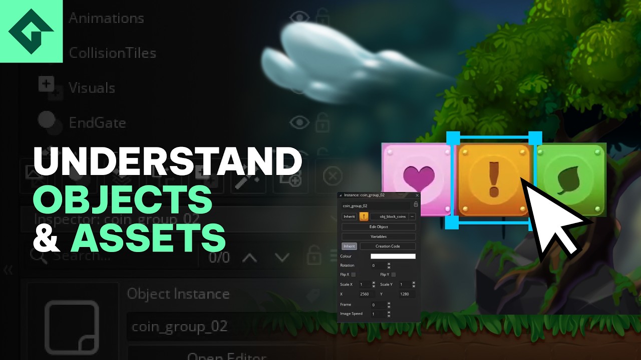 Guide to Objects and Assets in GameMaker