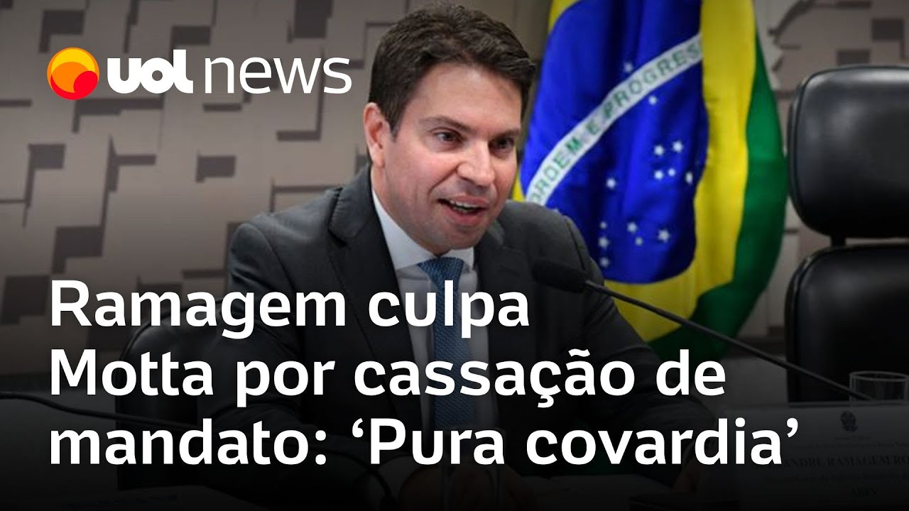 Alexandre Ramagem culpa Hugo Motta por cassação de mandato: 'Marionete de um ministro do STF'