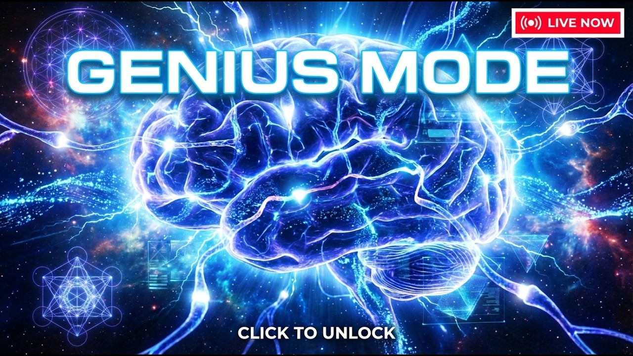Super Intelligence Music For Focus 963Hz + Gamma Waves | Increase Brain Power & Memory (LIVE)