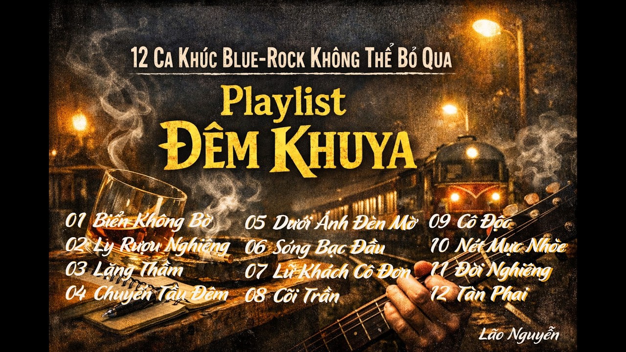 12 Ca Khúc Blue-Rock 2026 Không Thể Bỏ Qua | Playlist Đêm Khuya