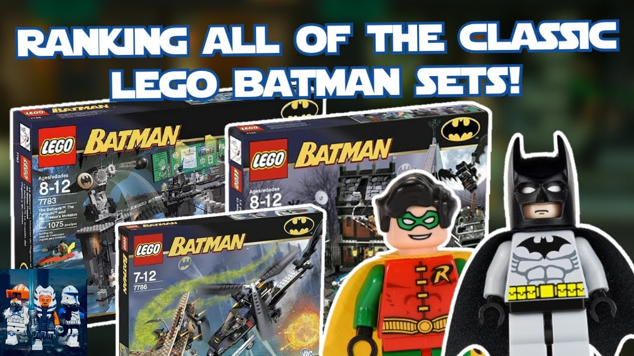 Ranking ALL of the Classic LEGO Batman Sets 16 Years Later!