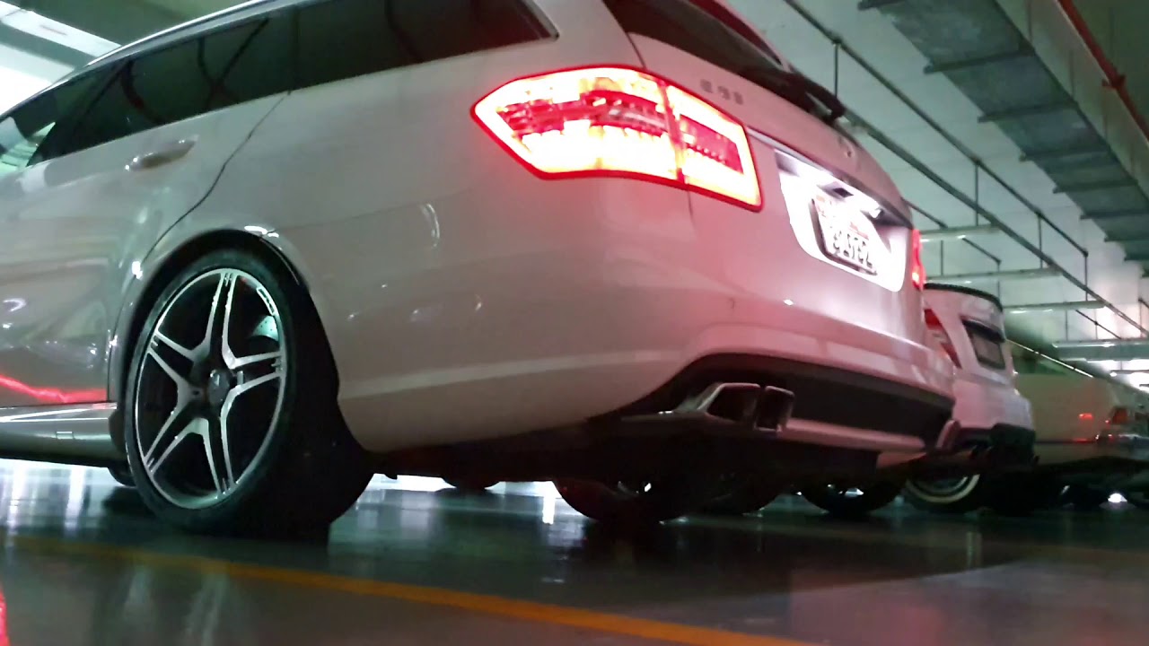 Mercedes AMG cold start comparison (M157, M156, M113k) E63, C63, E55