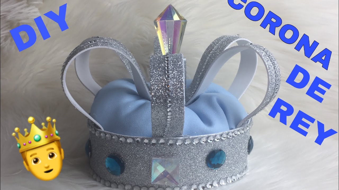DIY corona 👑 de tela deyes de niños facil manualidades tutorial