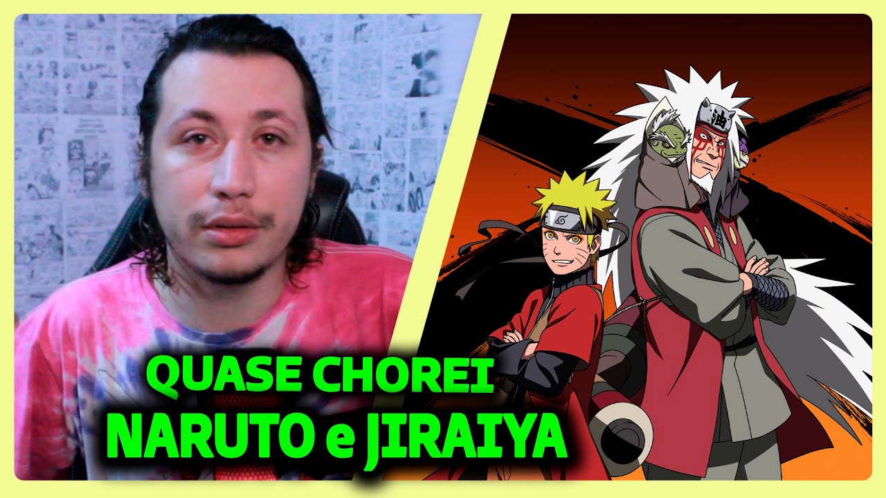 Sem dizer adeus 💔 (Naruto e Jiraya) ft. @Fireezin | JRP | REACT DO MORENO