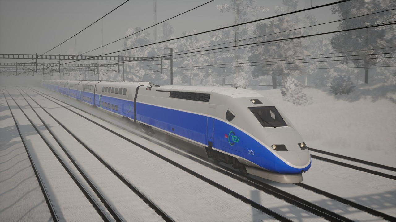 Train Sim World 3 le TGV Atlantique nouveautés de TGV Atlantique séris 3