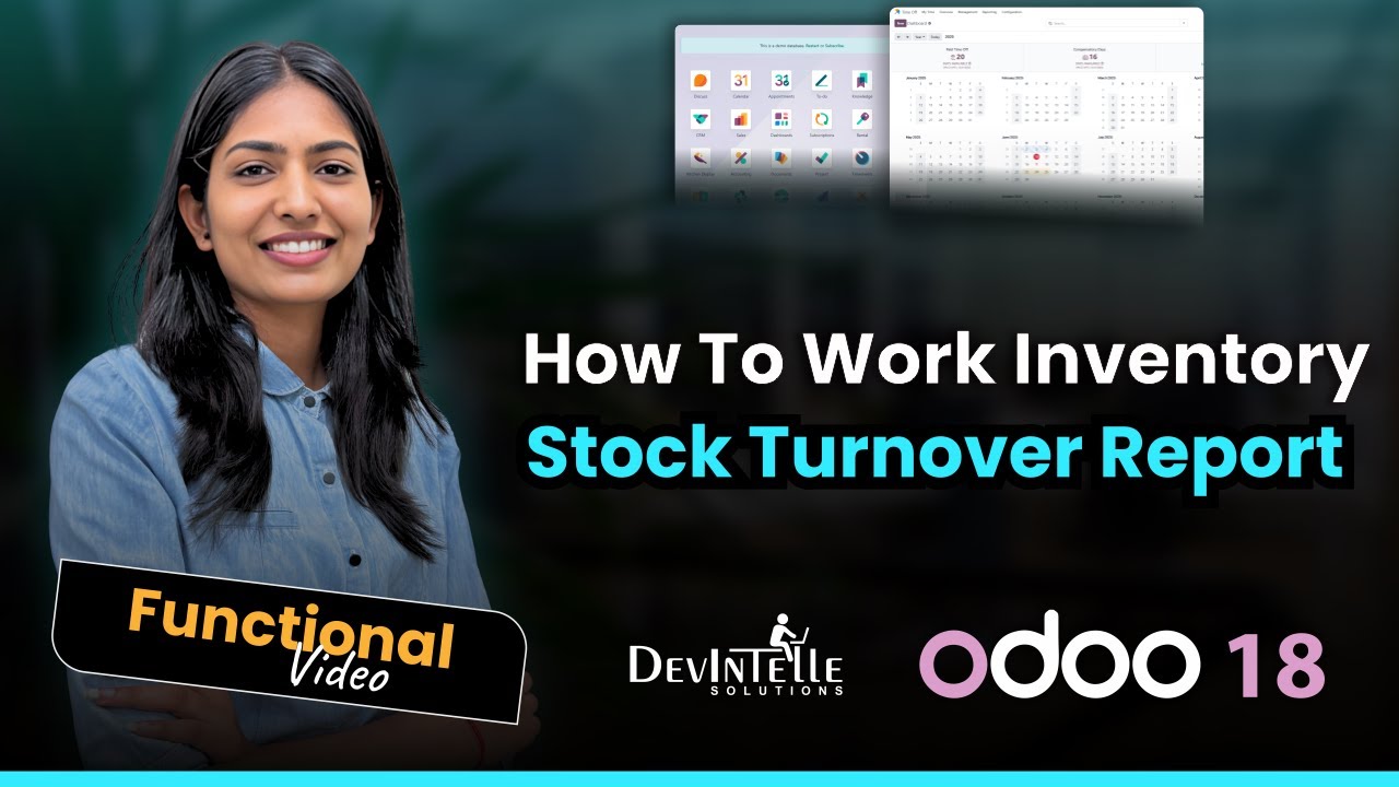 How To Work Inventory Stock Turnover Report In Odoo