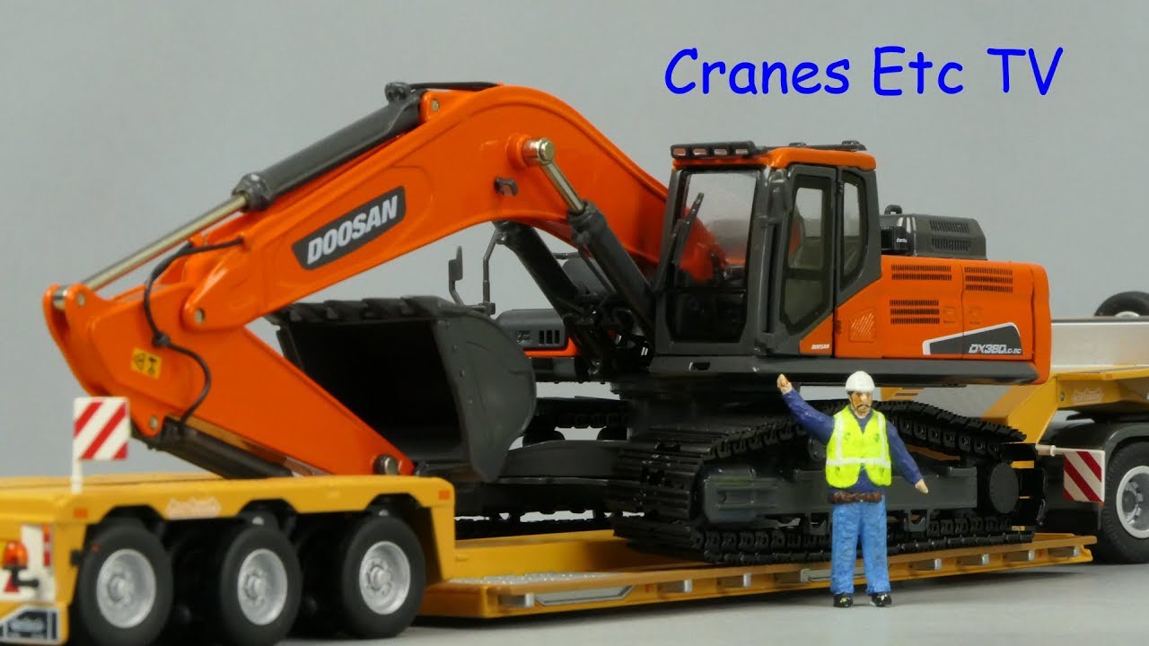 Sunraise Doosan DX380LC-9C Excavator by Cranes Etc TV