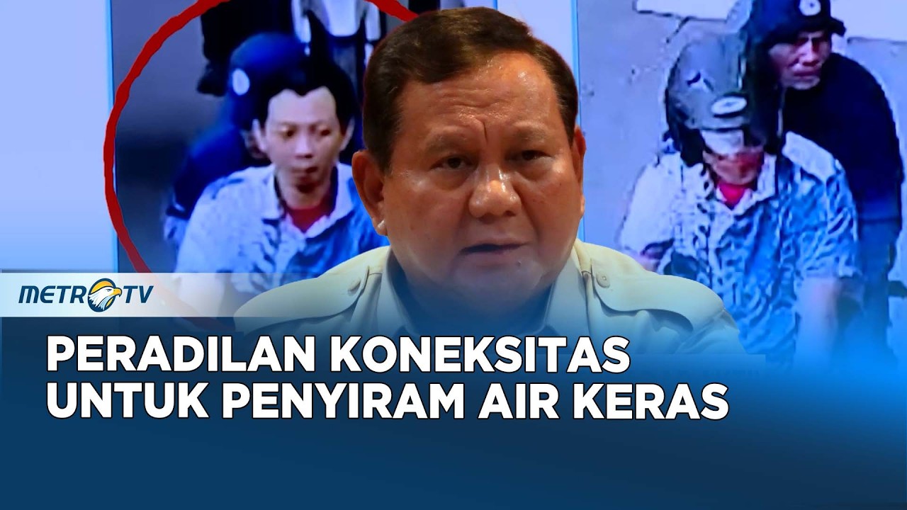 Peradilan Koneksitas untuk Penyiram Air Keras