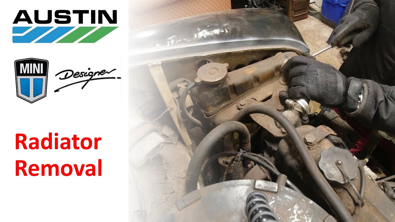 Project Designer Ep 46 - How to remove the radiator from your classic Mini