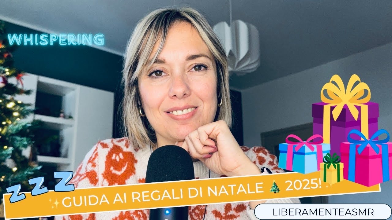 Asmr ita Whispering Triggers ✨Guida ai regali di Natale 2025✨