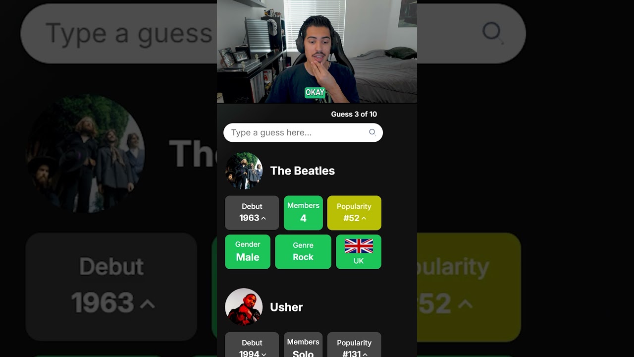 Name That Artist! (Music Trivia Game)