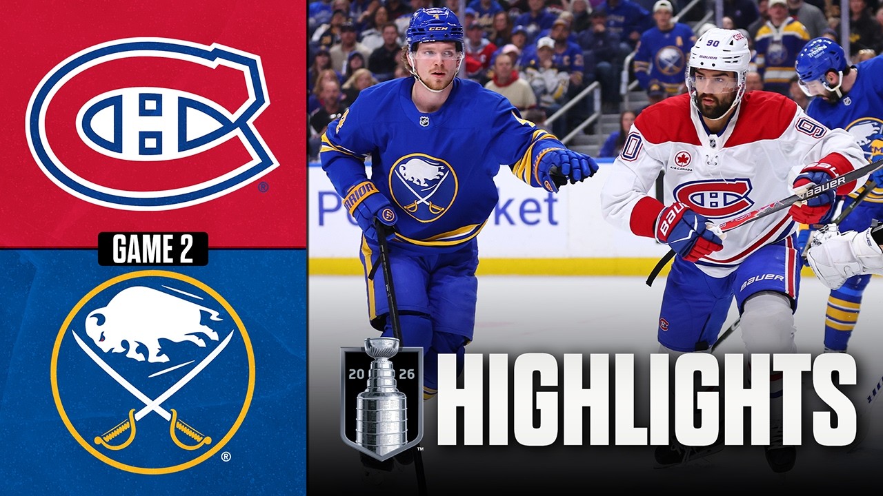 Canadiens vs. Sabres | NHL Playoff Highlights | Game 2 | May 8, 2026
