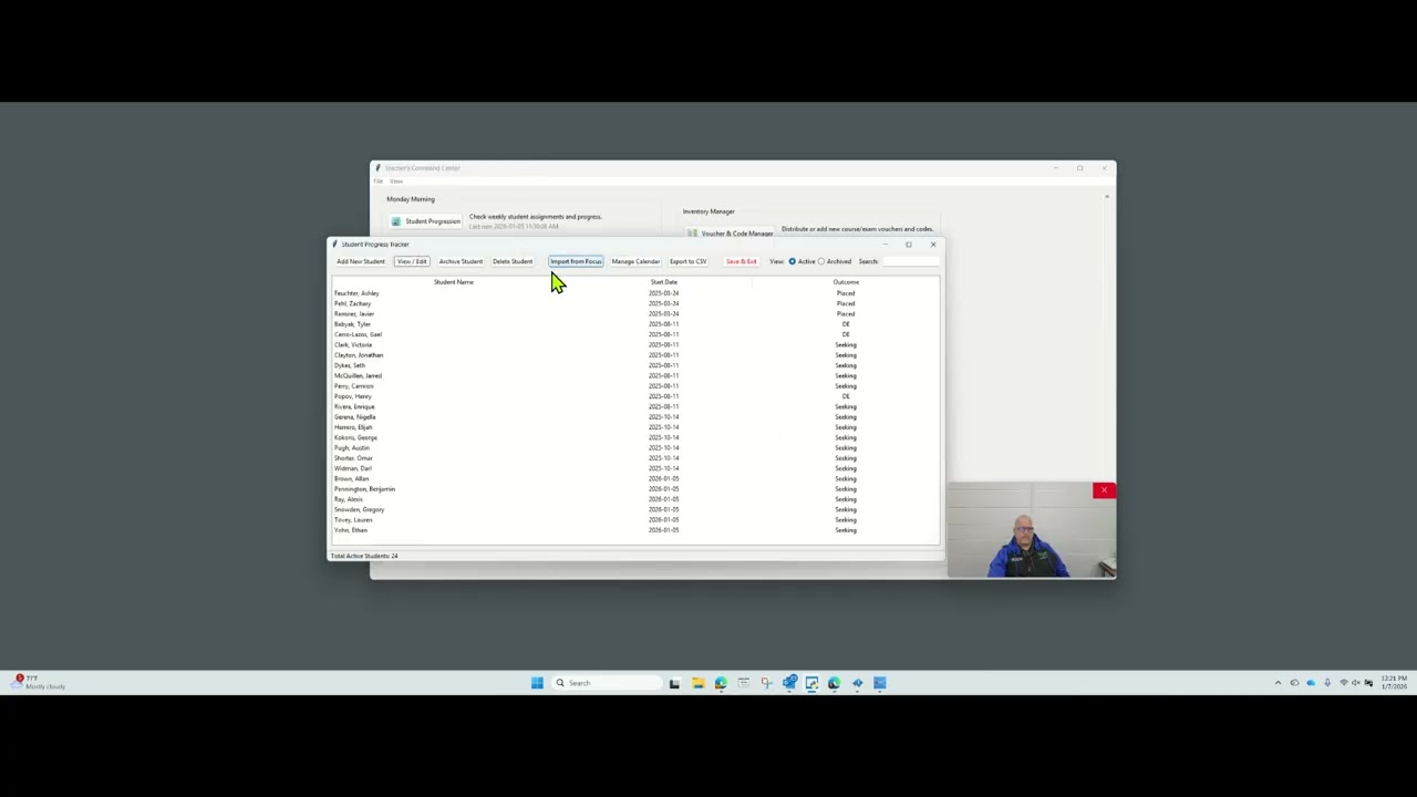 Episode 3   Student Tracker