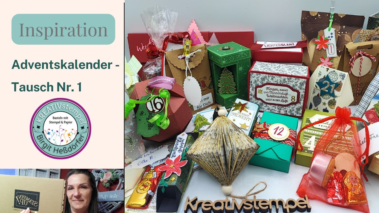 Adventskalender Tausch Teil 1 von Kreativstempel  / die Türchen meiner Kunden