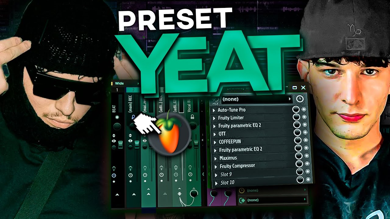 MEZCLA de VOCES como YEAT (plugins NATIVOS) +preset