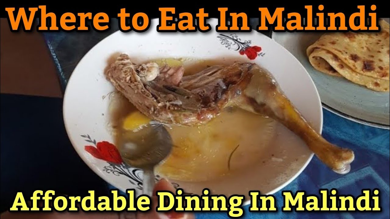 Where to Eat In Malindi | Affordable Dining In Malindi