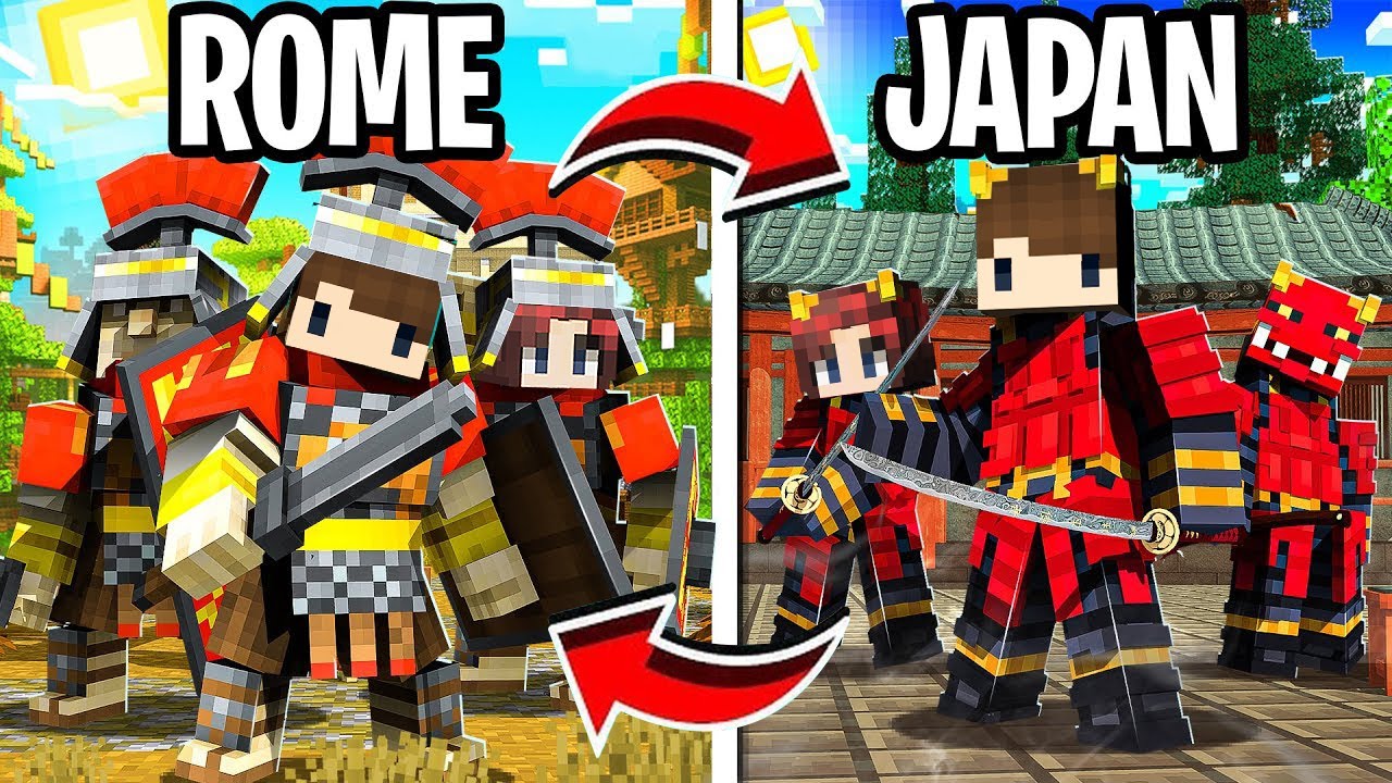 Minecraft 100 Hari Di Peradaban Kuno Tiga Negara