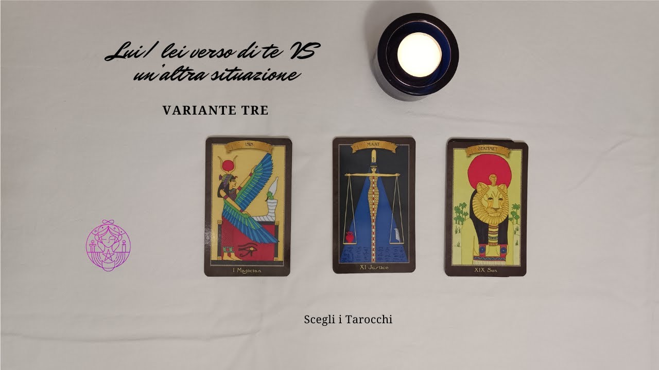 💞 Lui/lei verso di te VS un'altra situazione 🧩 VARIANTE TRE 🔮Scegli i tarocchi
