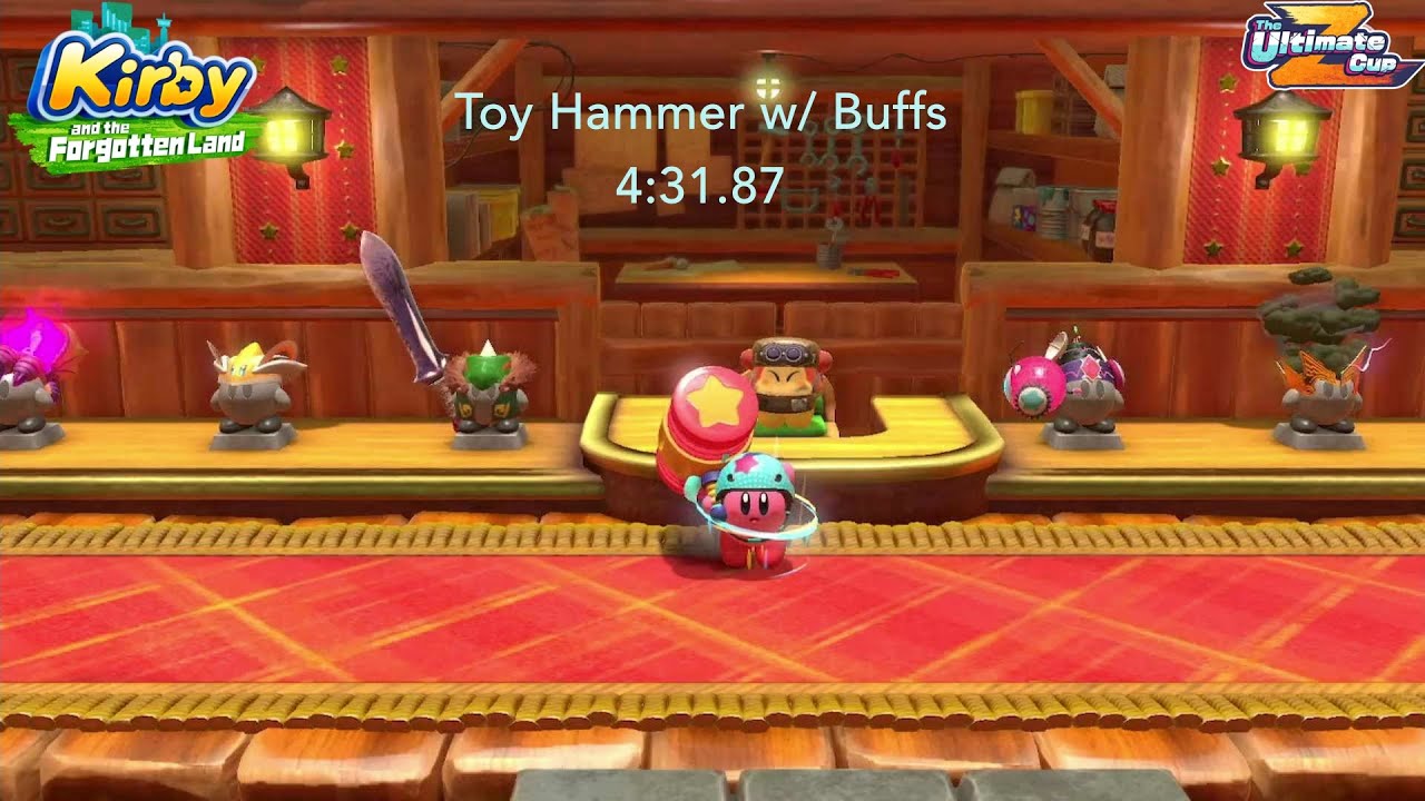 Kirby and the Forgotten Land - Ultimate Cup Z (Toy Hammer w/Buffs): 4:31.87
