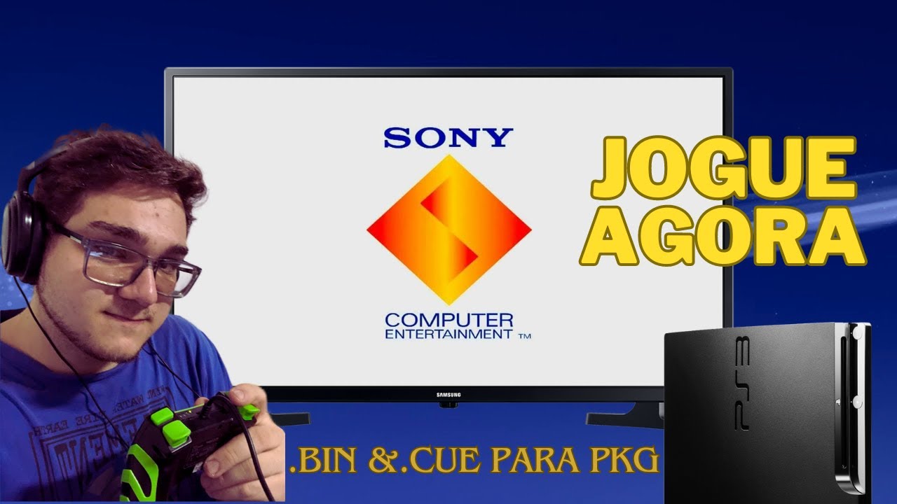 COMO CONVERTER JOGOS DE PS1 PARA PKG - 2023