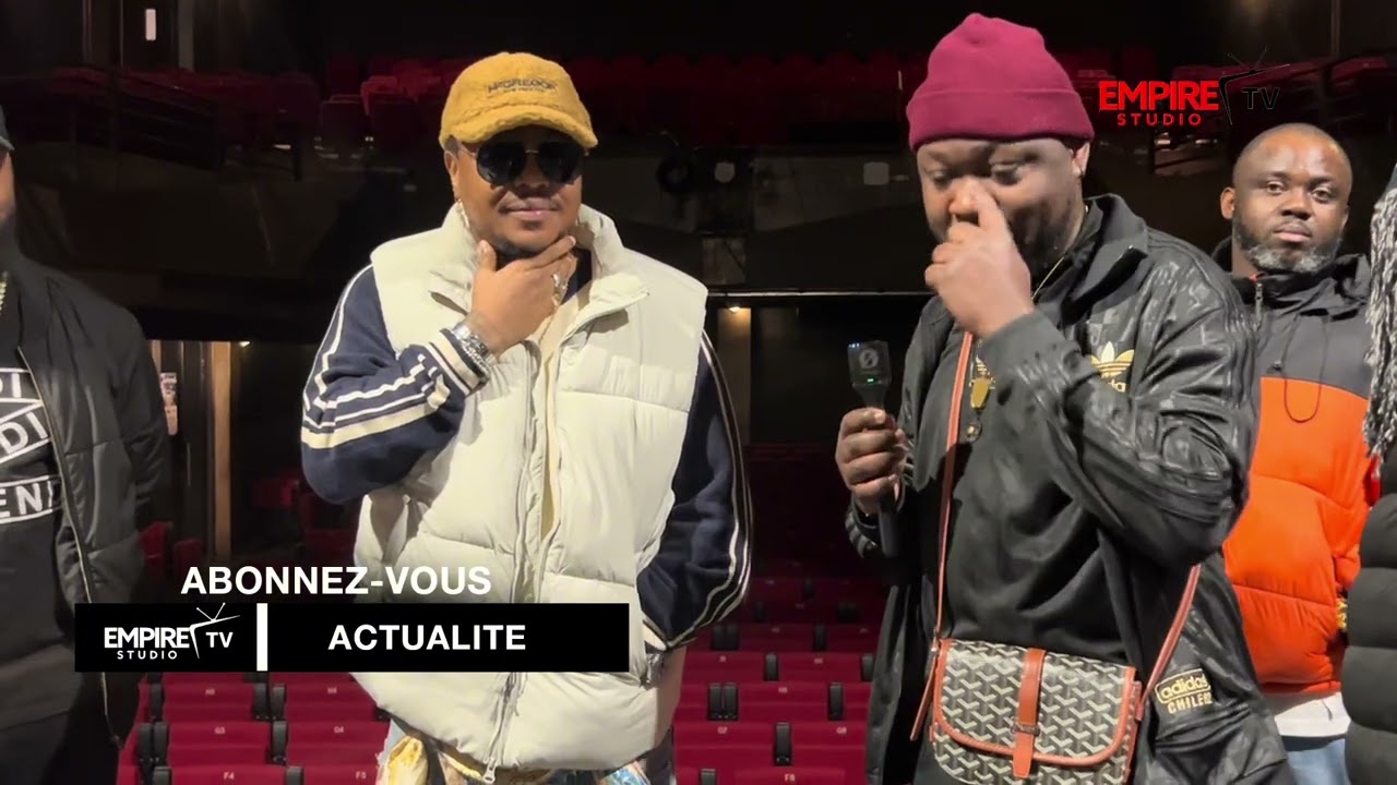 DEPLICK POMBA VISITE LA SALLE POUR SON CONCERT DE PARIS 
