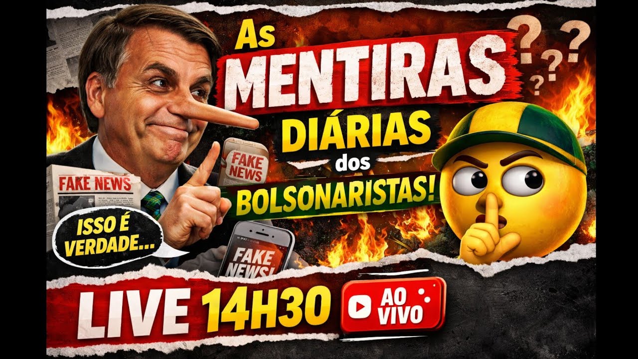 As mentiras diárias do Bolsonarismo