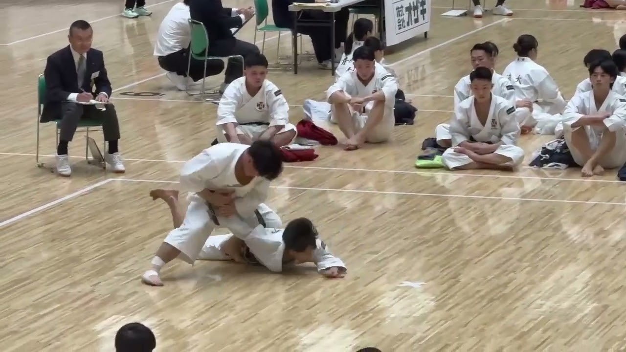 【2025】全日本学生大会　男子三段以上　河原・木村　2位