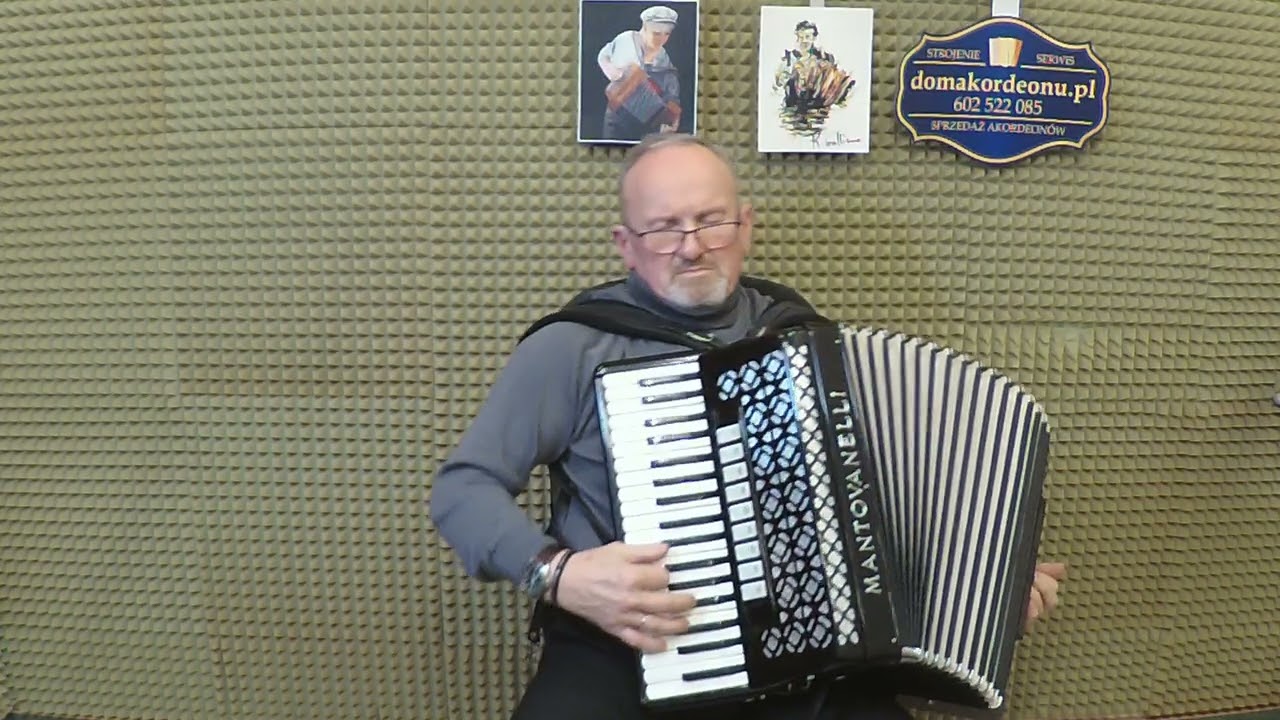 Samotna Harmonia akordeon Matovanelli 96B po remoncie w serwisie Dom Akordeonu tel. 602 522 085