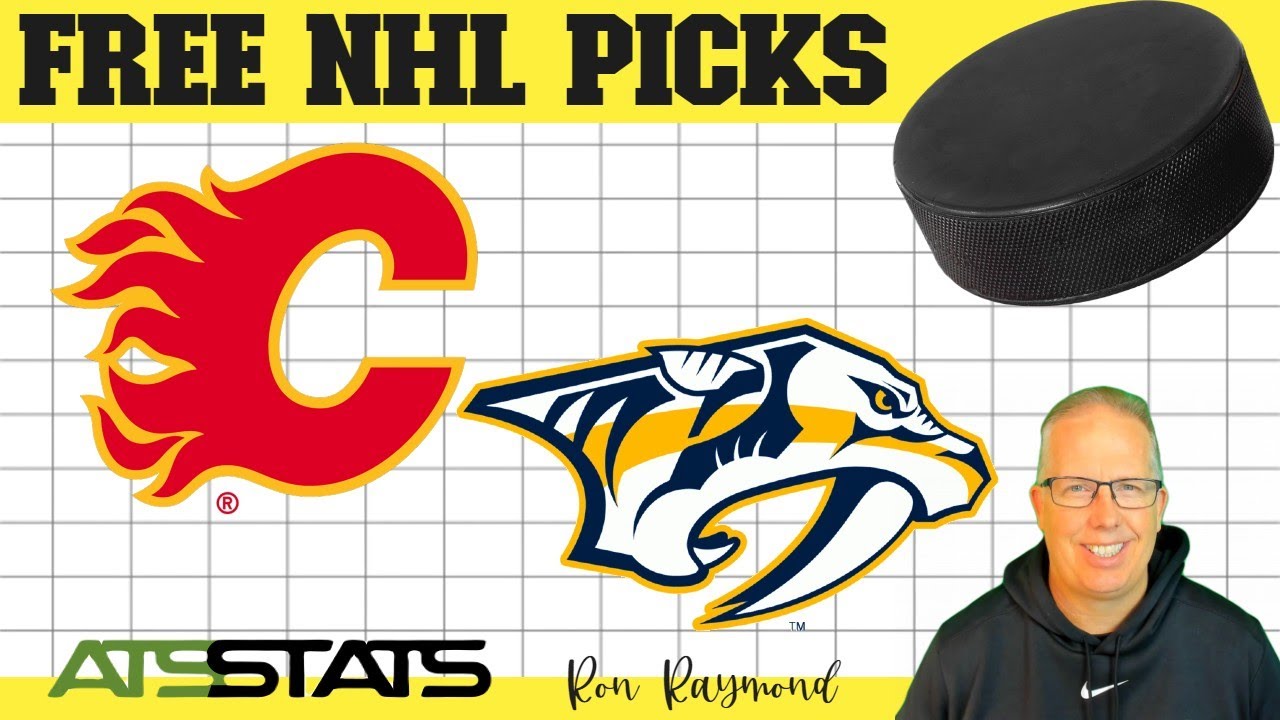 Calgary Flames vs  Nashville Predators Prediction 4/19/22 -  Free NHL Picks