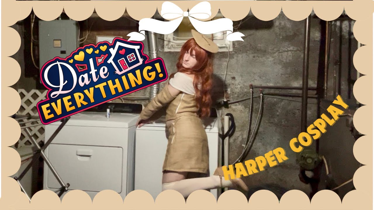I Cosplayed a LAUNDRY HAMPER (Harper from Date Everything!)