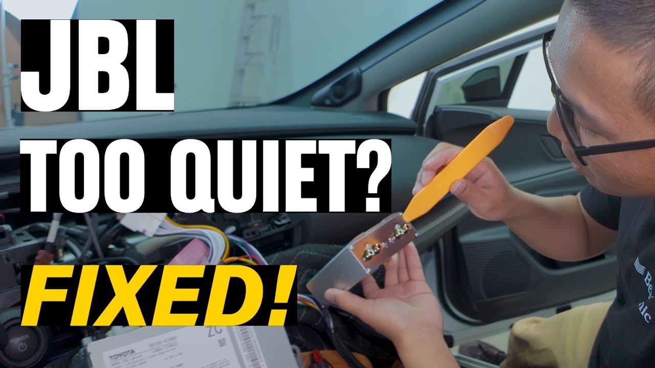 Is JBL Enough? Here’s What It’s Missing | Toyota Prius Beat-Sonic Plug & Play Amplifier