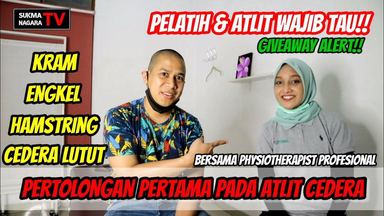 #36 PERTOLONGAN PERTAMA PADA ATLIT FUTSAL YANG CEDERA LUTUT, KRAM, HAMSTRING, ENGKEL!! WAJIB TAU!!