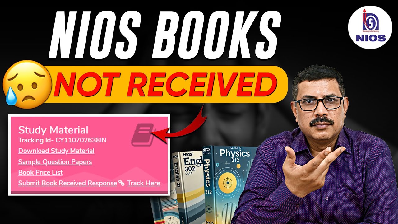 NIOS Books not received? How to get NIOS books