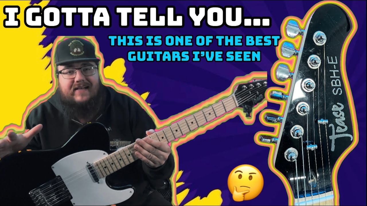 This is One of the Best Affordable Guitars I've Reviewed! Tease Guitars SBH-E @Tease Guitars