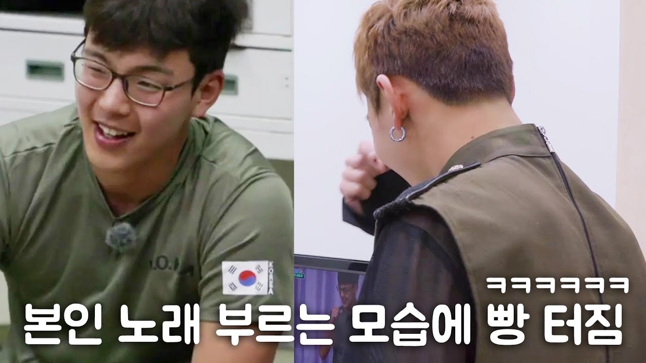'진짜 사나이' 모니터하는 셔누와 몬엑이들