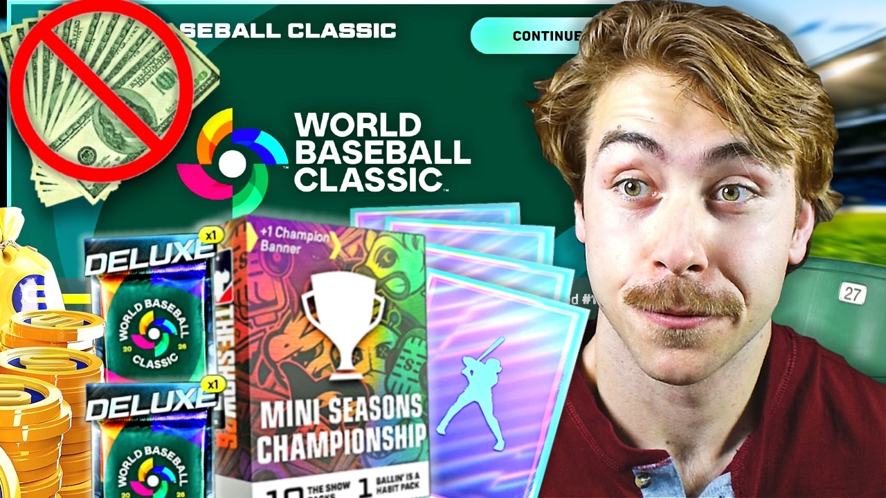 NO MONEY SPENT! WORLD BASEBALL CLASSIC CHAMPIONSHIP