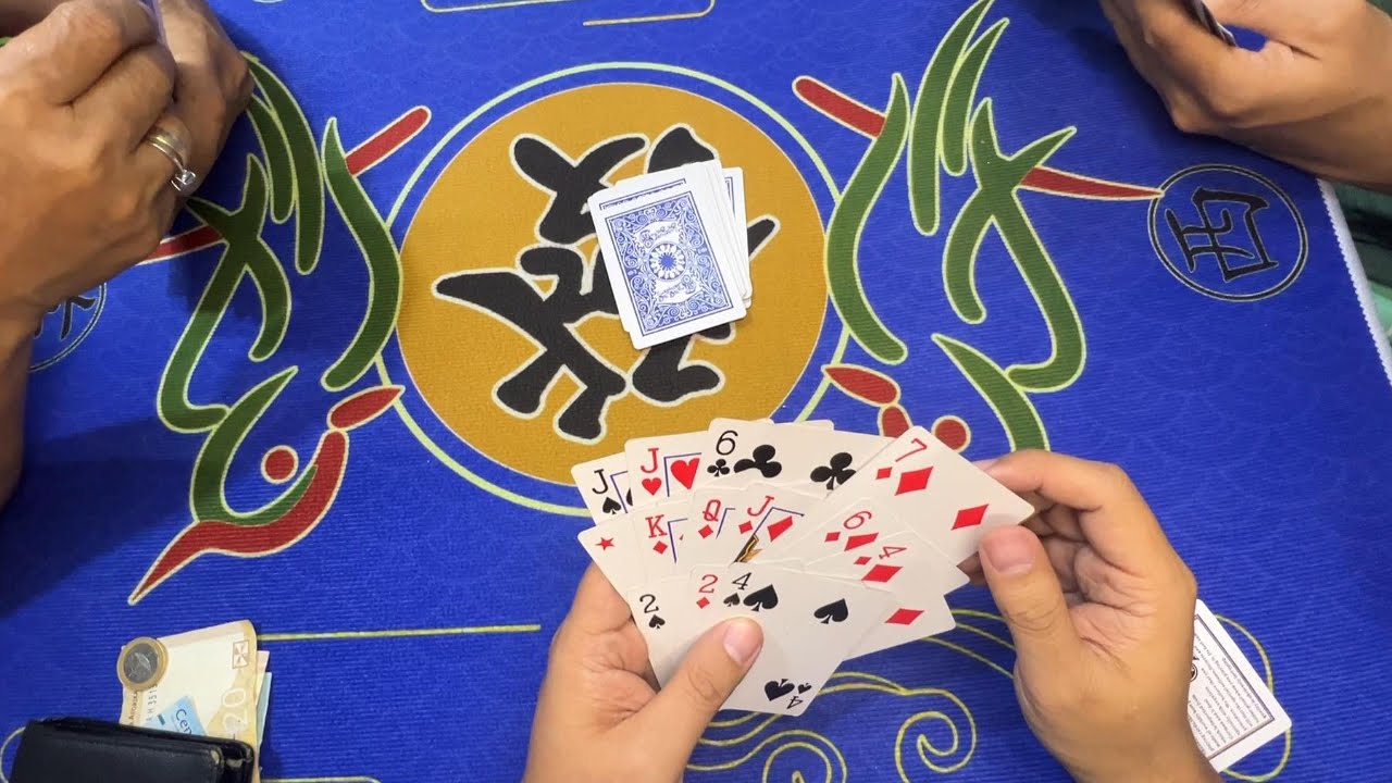 Focused Tongits Session #tongits #cards #focused
