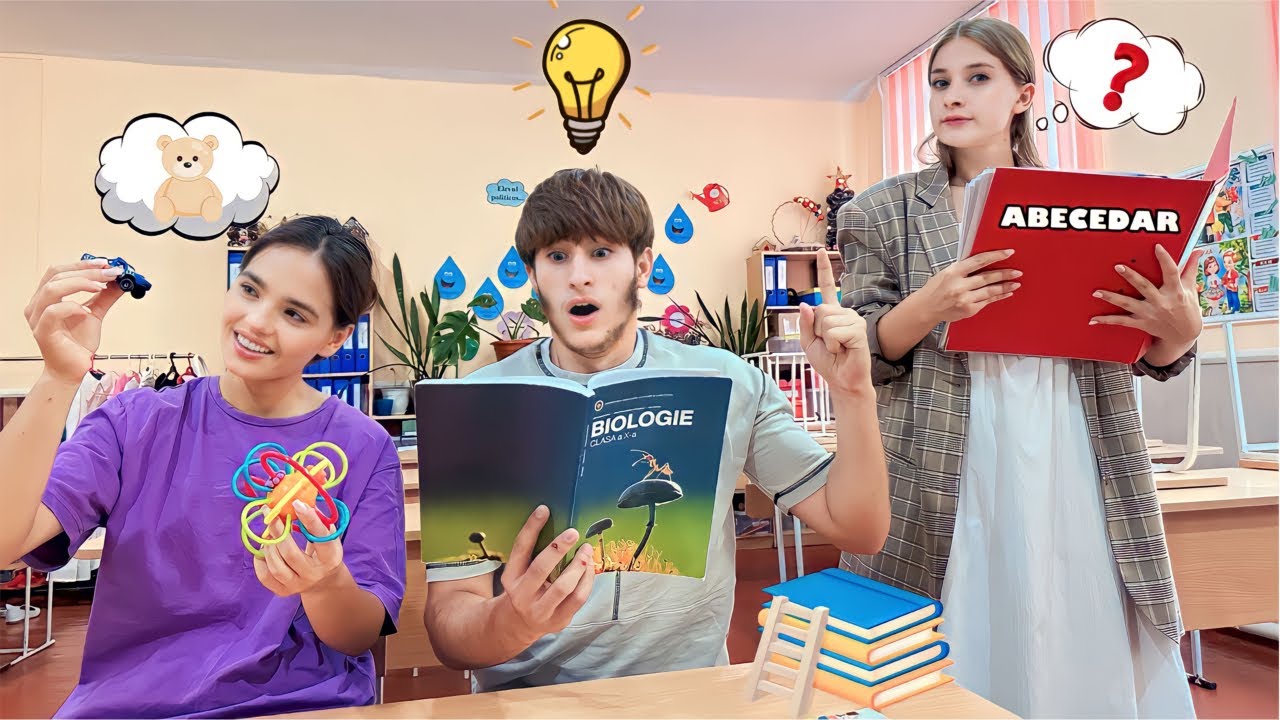 1 SEPTEMBRIE MIRIAM 24 ORE este PROFESOARĂ/ Tipuri DE ELEVI la ȘCOALĂ